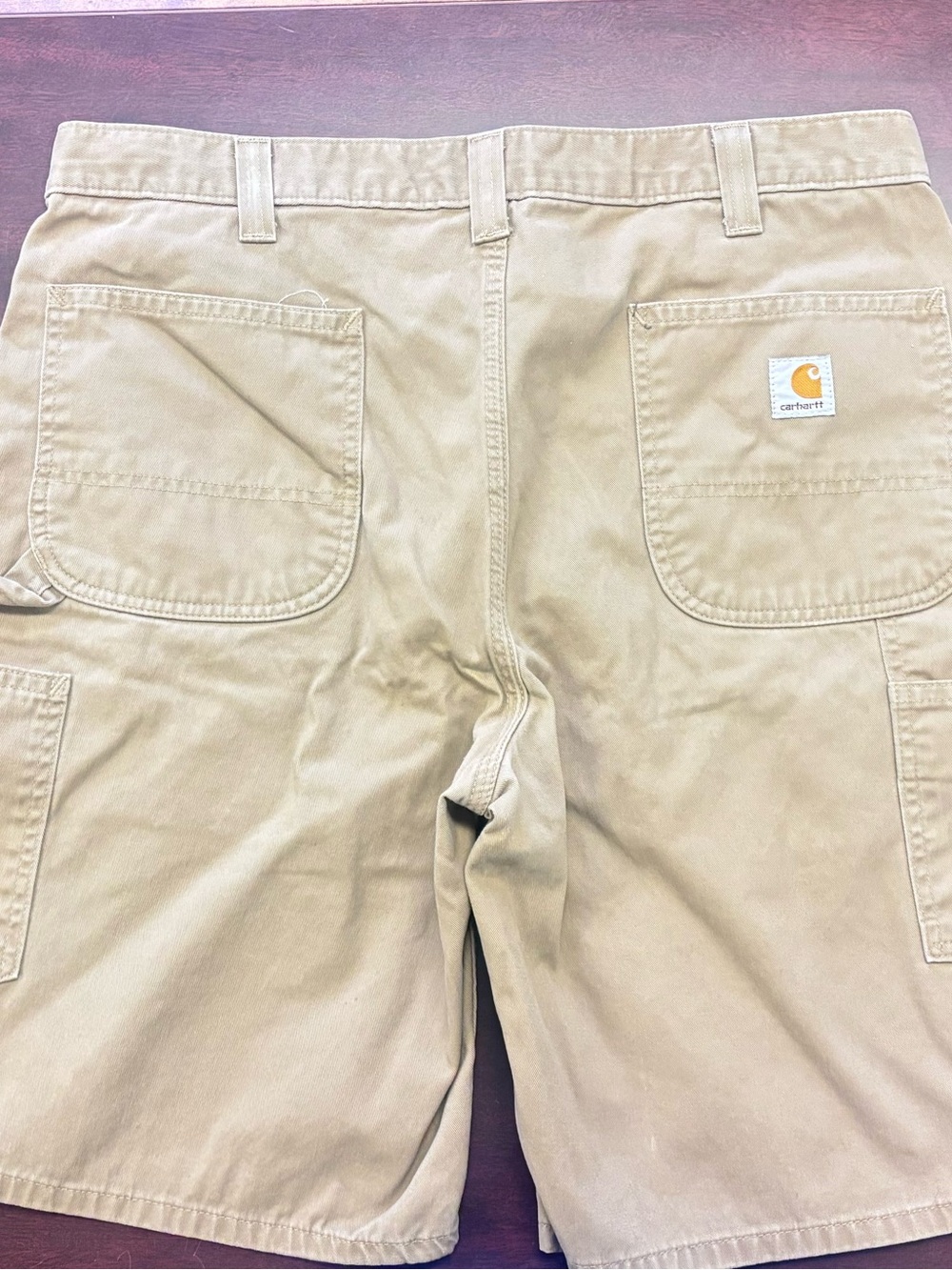 Carhartt Men's Khaki Cargo Shorts